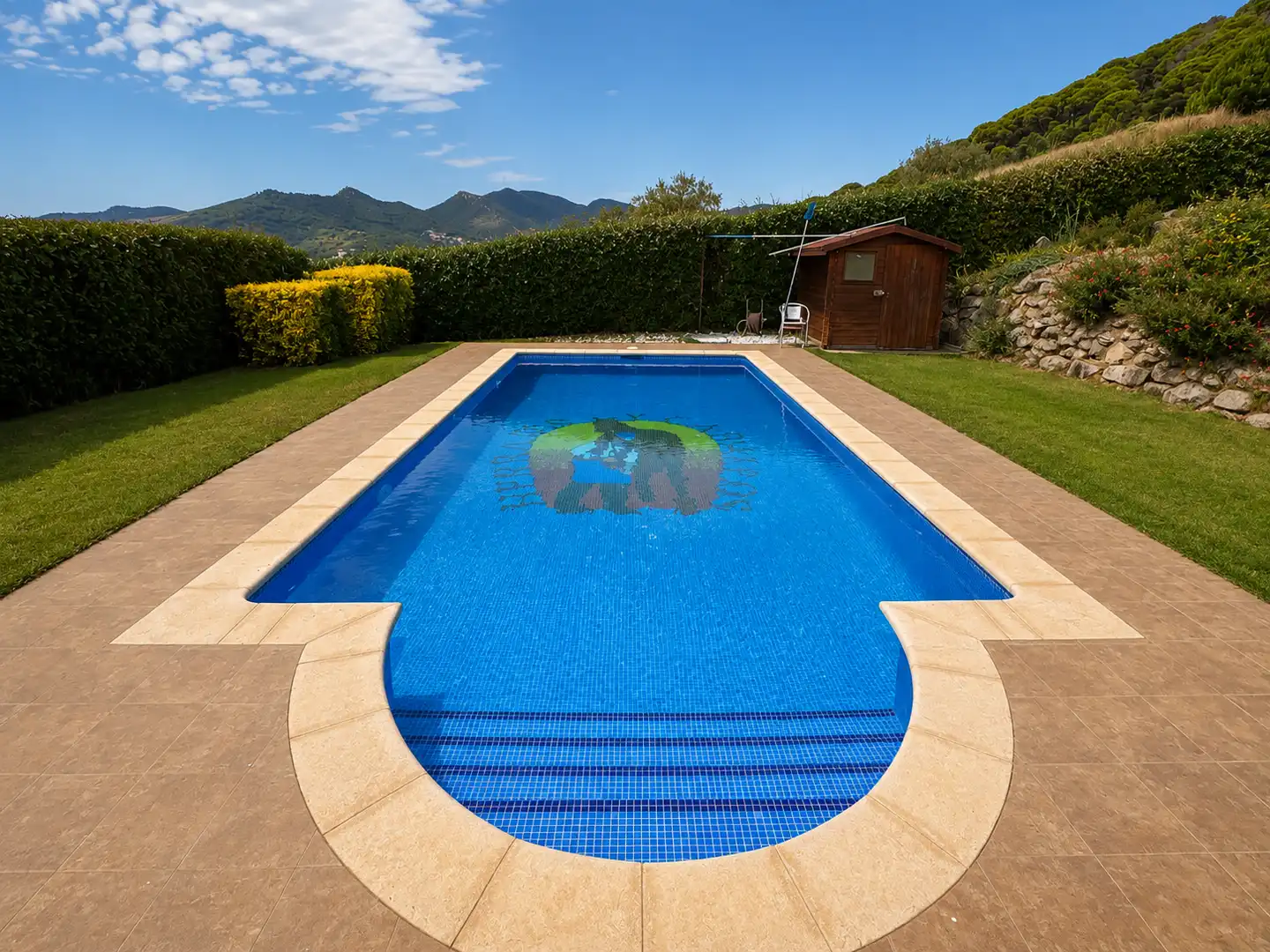 Swimming pool of Country homes for sale in Argentona  with Air Conditioner, Heating and Private garden