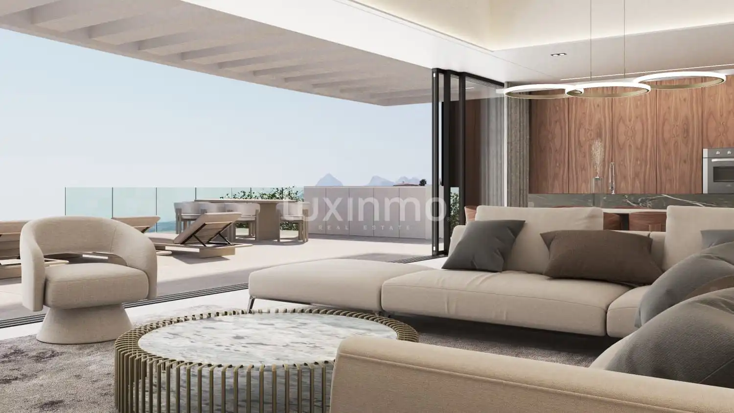 Terrasse von Haus oder Chalet zum Verkauf in Altea mit Klimaanlage, Heizung und Terrasse