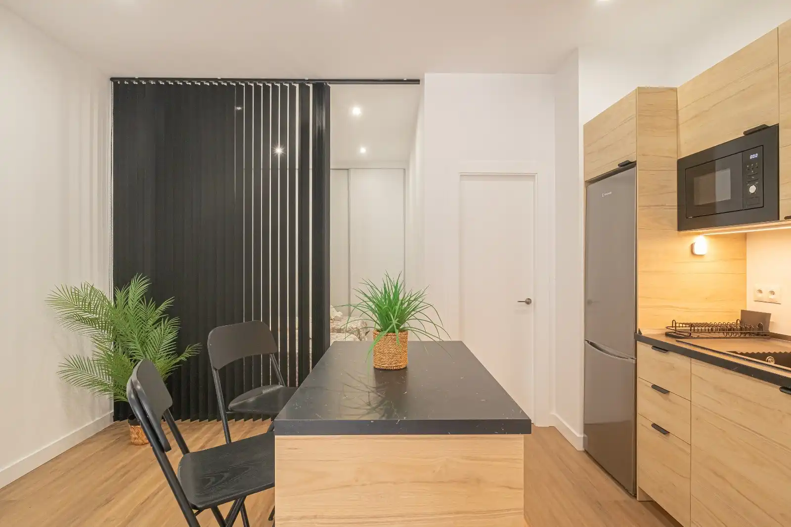 Kitchen of Apartments for sale in Mijas  with Air Conditioner, Terrace and Furnished