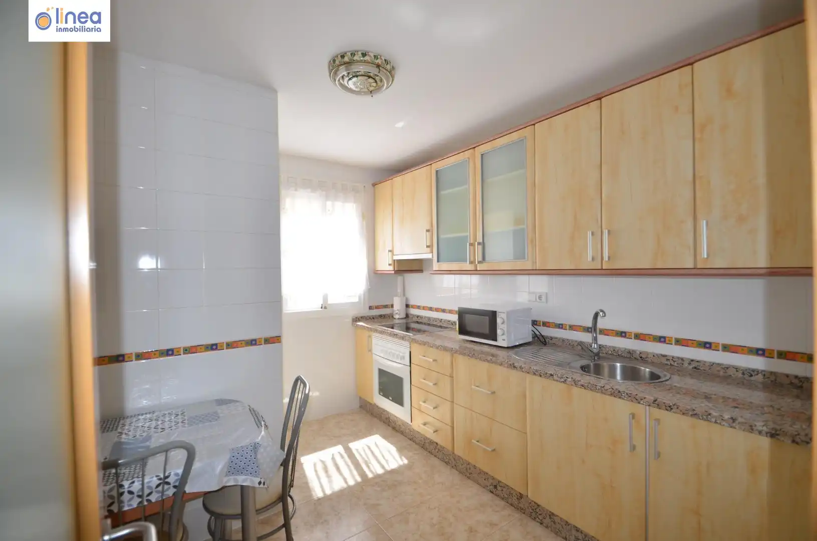 Kitchen of Flat for rent in Roquetas de Mar  with Air Conditioner, Terrace and Storage room