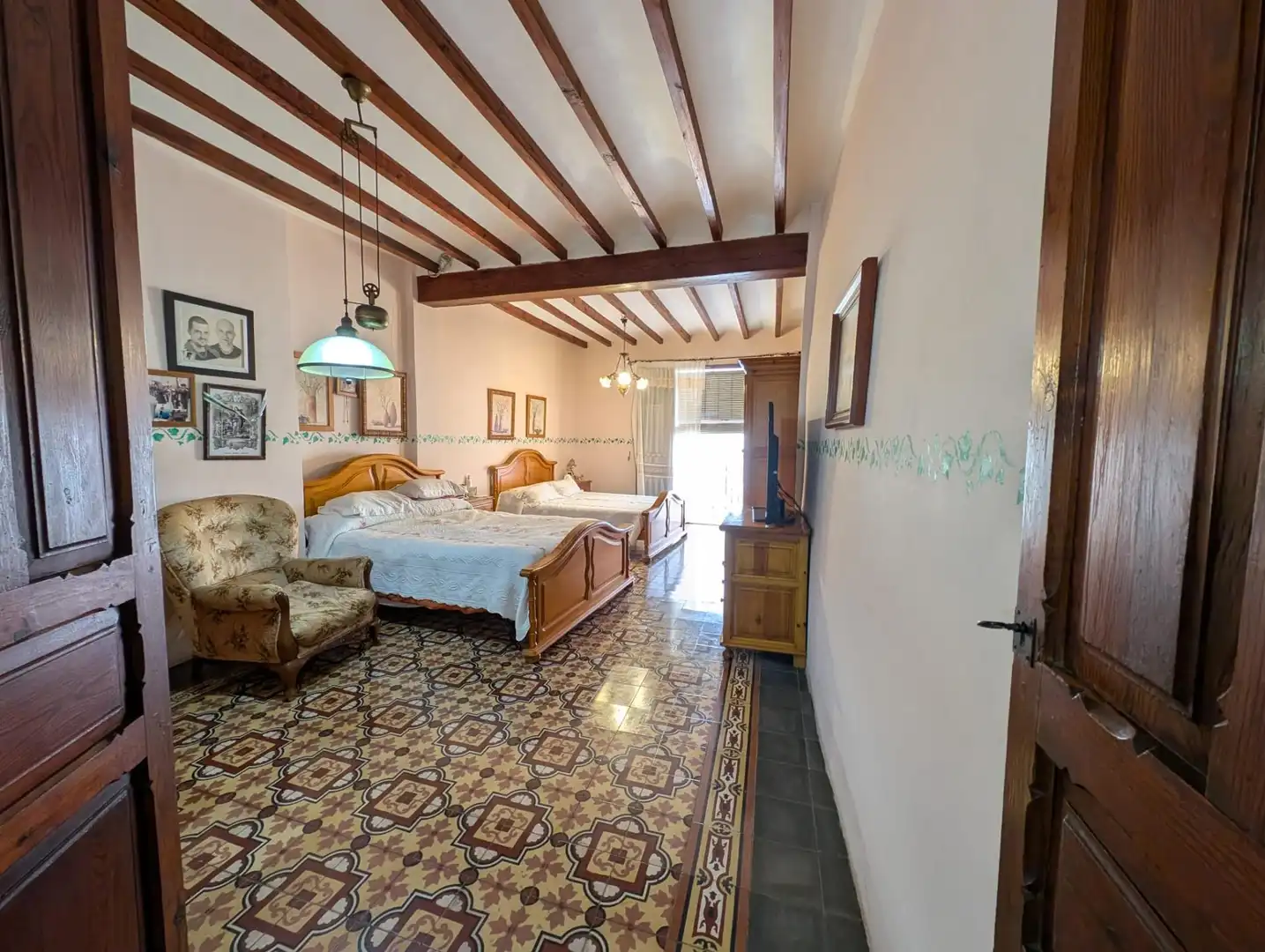 Habitación de Casa adosada en venta en La Nucia con Calefacción, Jardín privado y Amueblado