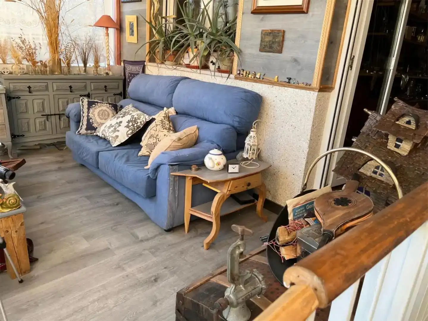 Sala d'estar de Pis en venda en Modúbar de la Emparedada amb Jardí privat, Parquet i Traster
