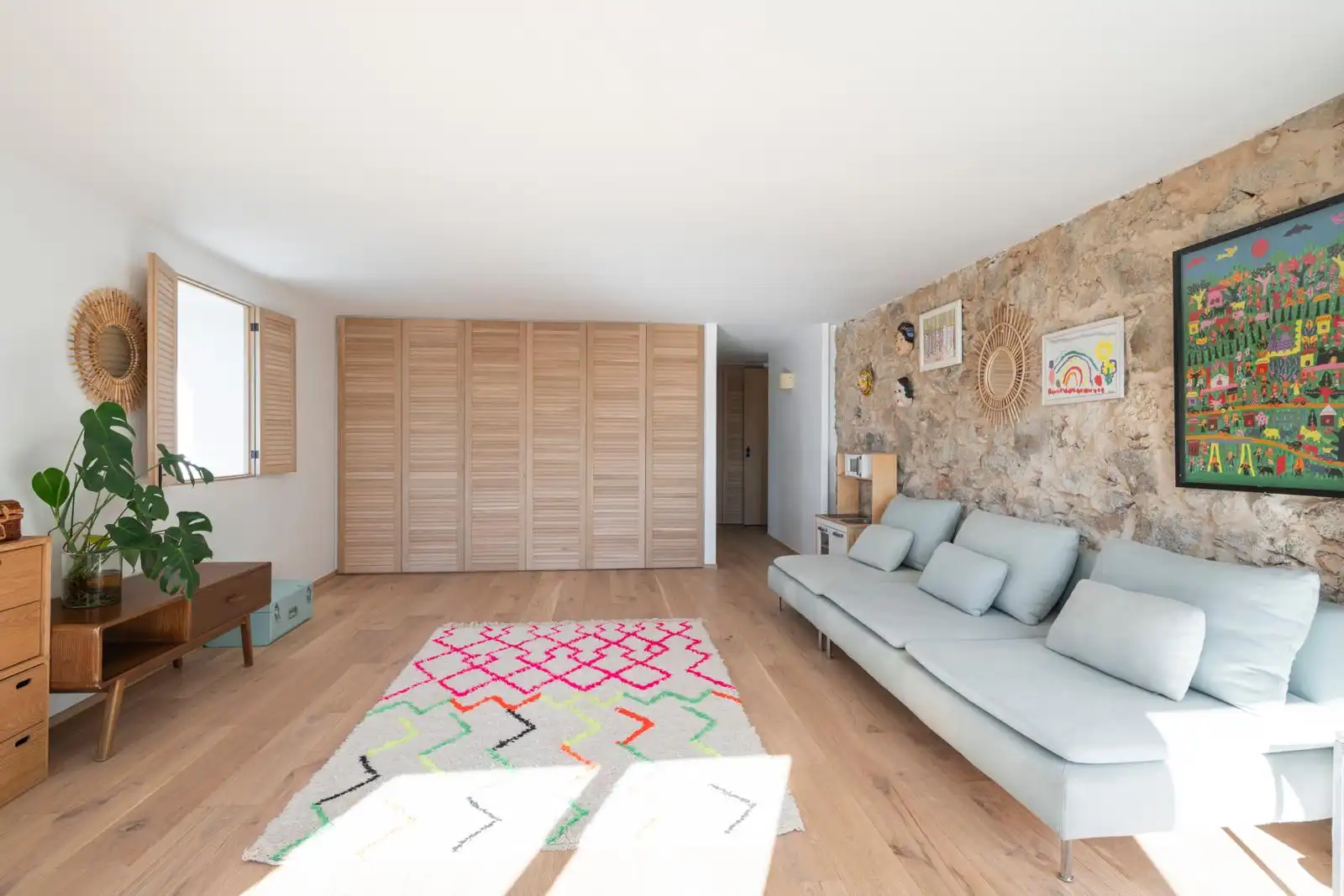 Sala d'estar de Casa o xalet en venda en Culleredo amb Calefacció, Jardí privat i Traster