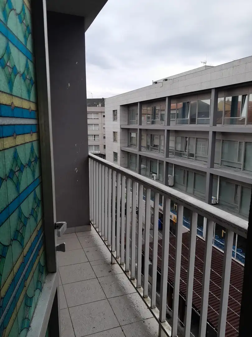 Balcony of Flat for sale in Boiro  with Terrace, Storage room and Furnished