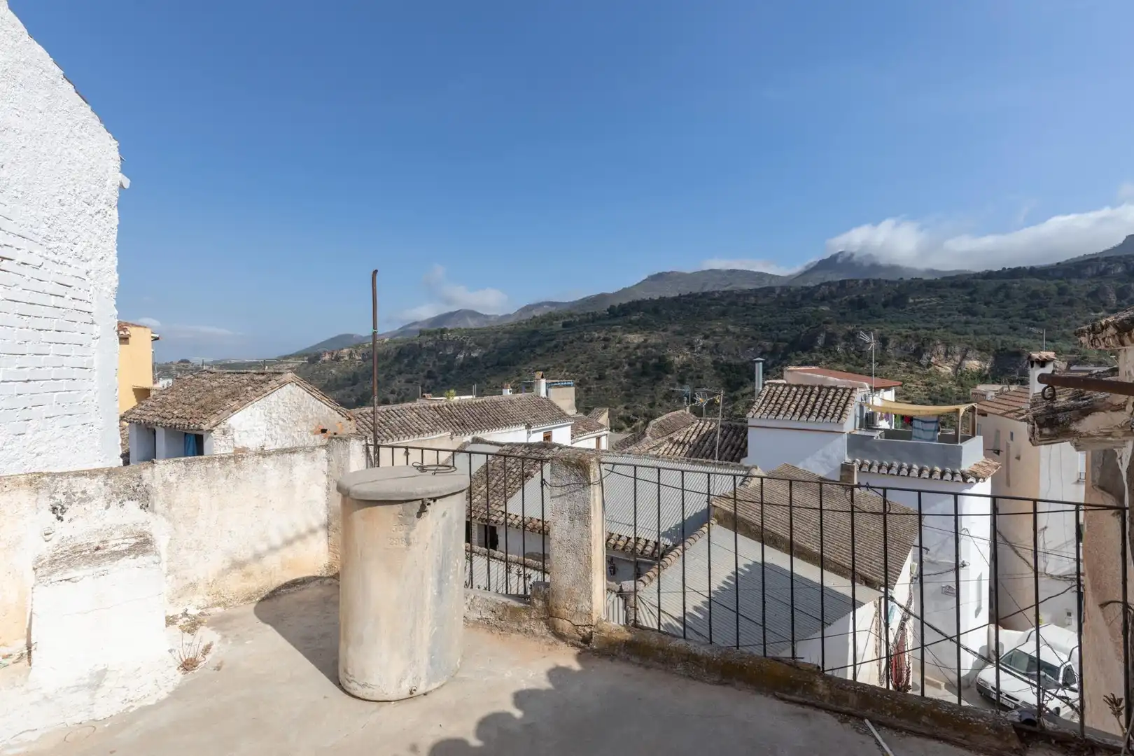 Vista exterior de Casa o chalet en venta en Albuñuelas con Terraza