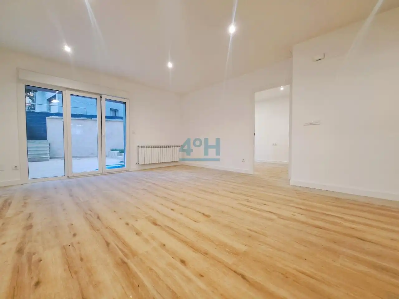 Sala d'estar de Apartament en venda en Ourense Capital  amb Calefacció i Terrassa