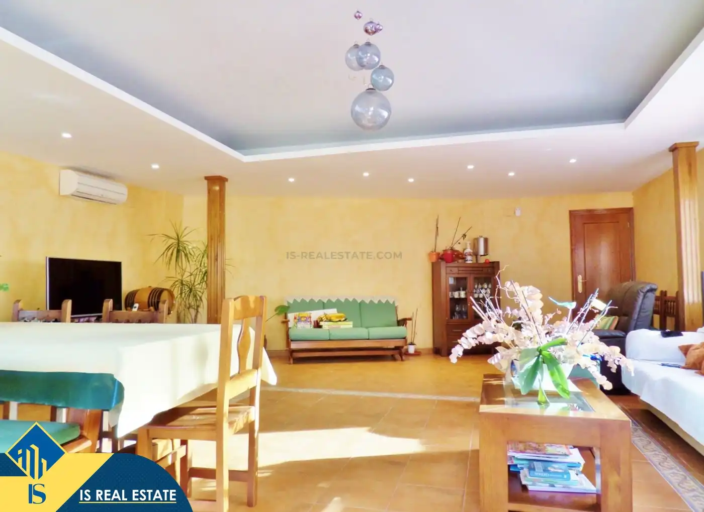 Living room of Houses for sale in Alicante / Alacant  with Terrace, Swimming Pool and Furnished