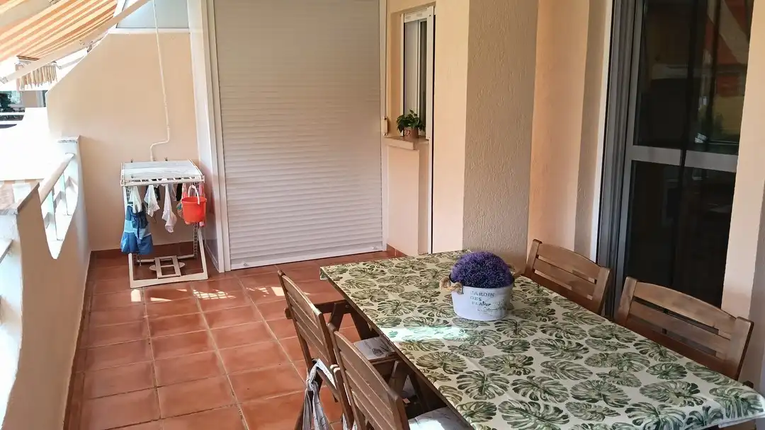 Comedor de Apartamento en venta en Xeraco con Terraza, Trastero y Amueblado