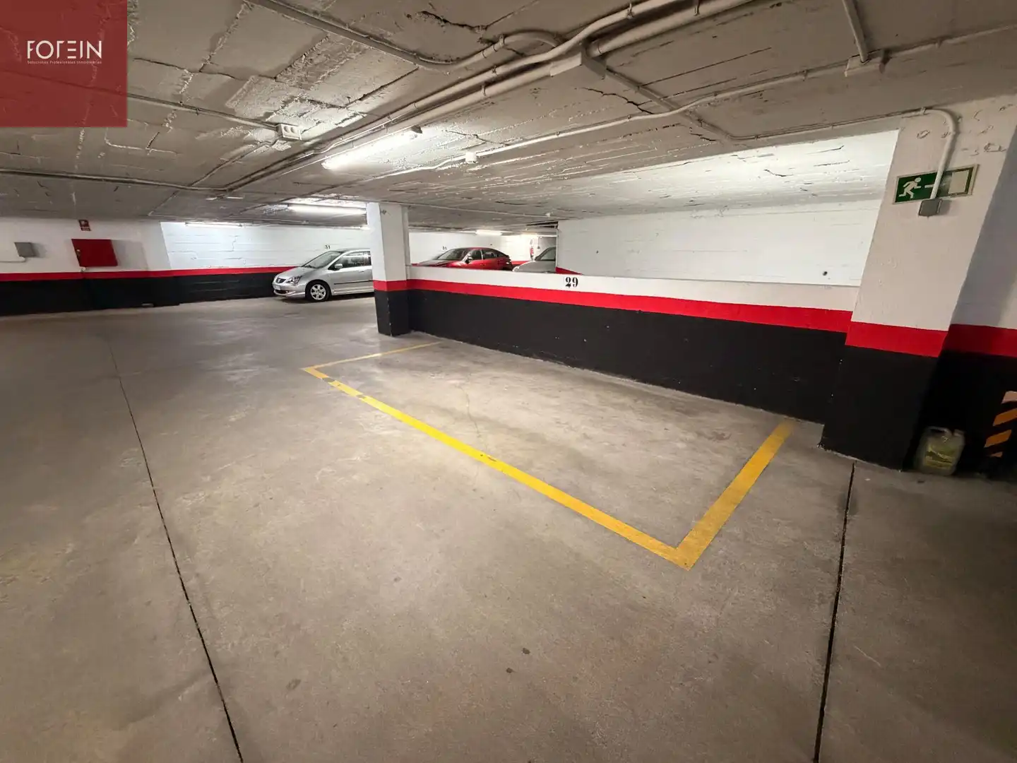 Parking of Flat for rent in Madrid  with Heating, Terrace and Storage room
