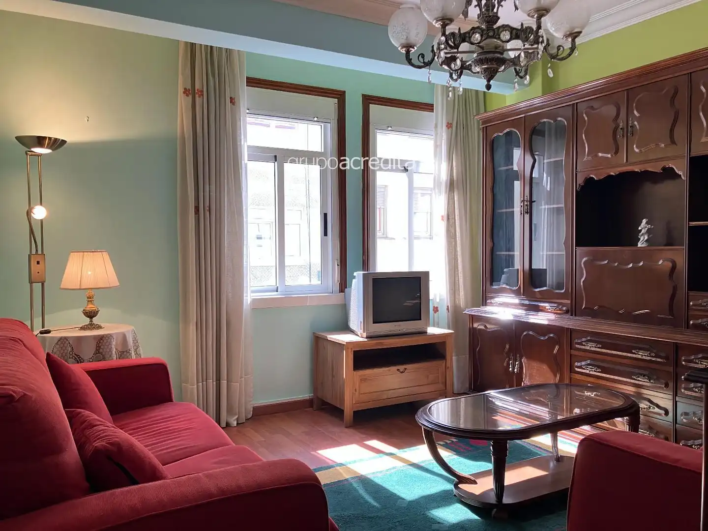 Living room of Flat for sale in A Coruña Capital 