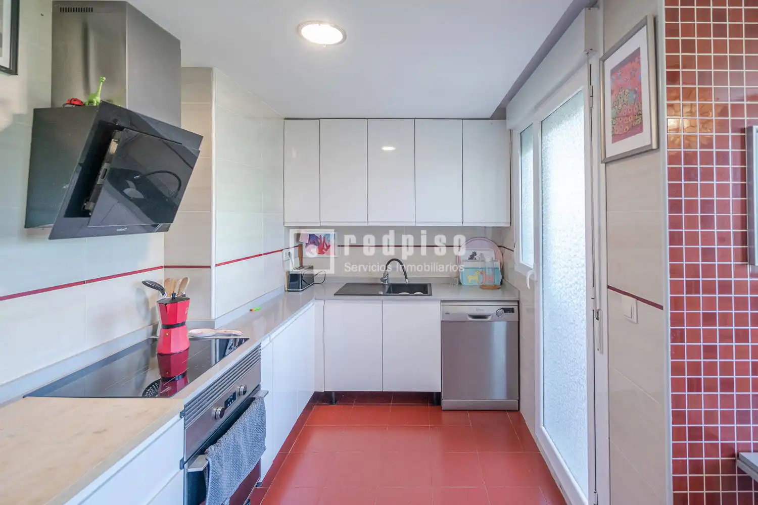 Küche von Wohnung zum Verkauf in Arroyomolinos (Madrid) mit Klimaanlage, Heizung und Privatgarten