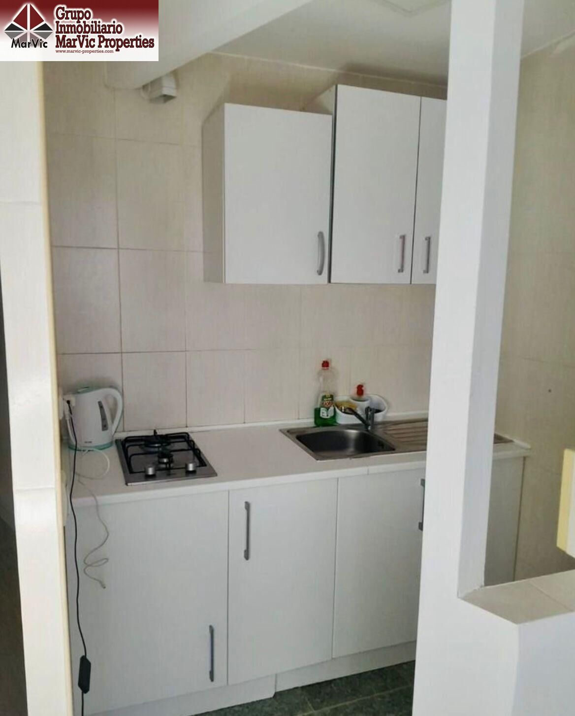 Cocina de Apartamento en venta en Benidorm con Amueblado y Piscina comunitaria