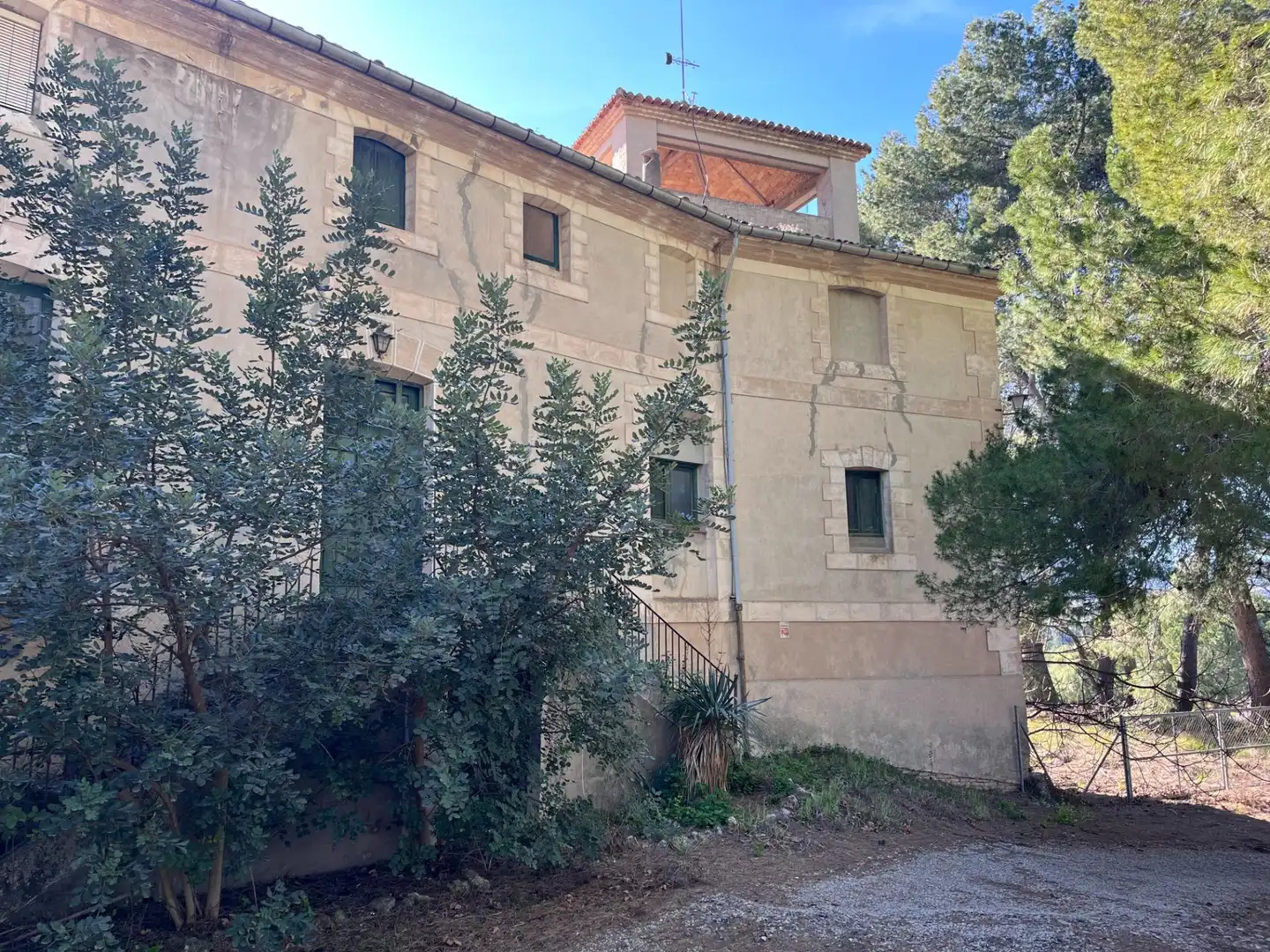 Vista exterior de Finca rústica en venta en Ontinyent con Jardín privado