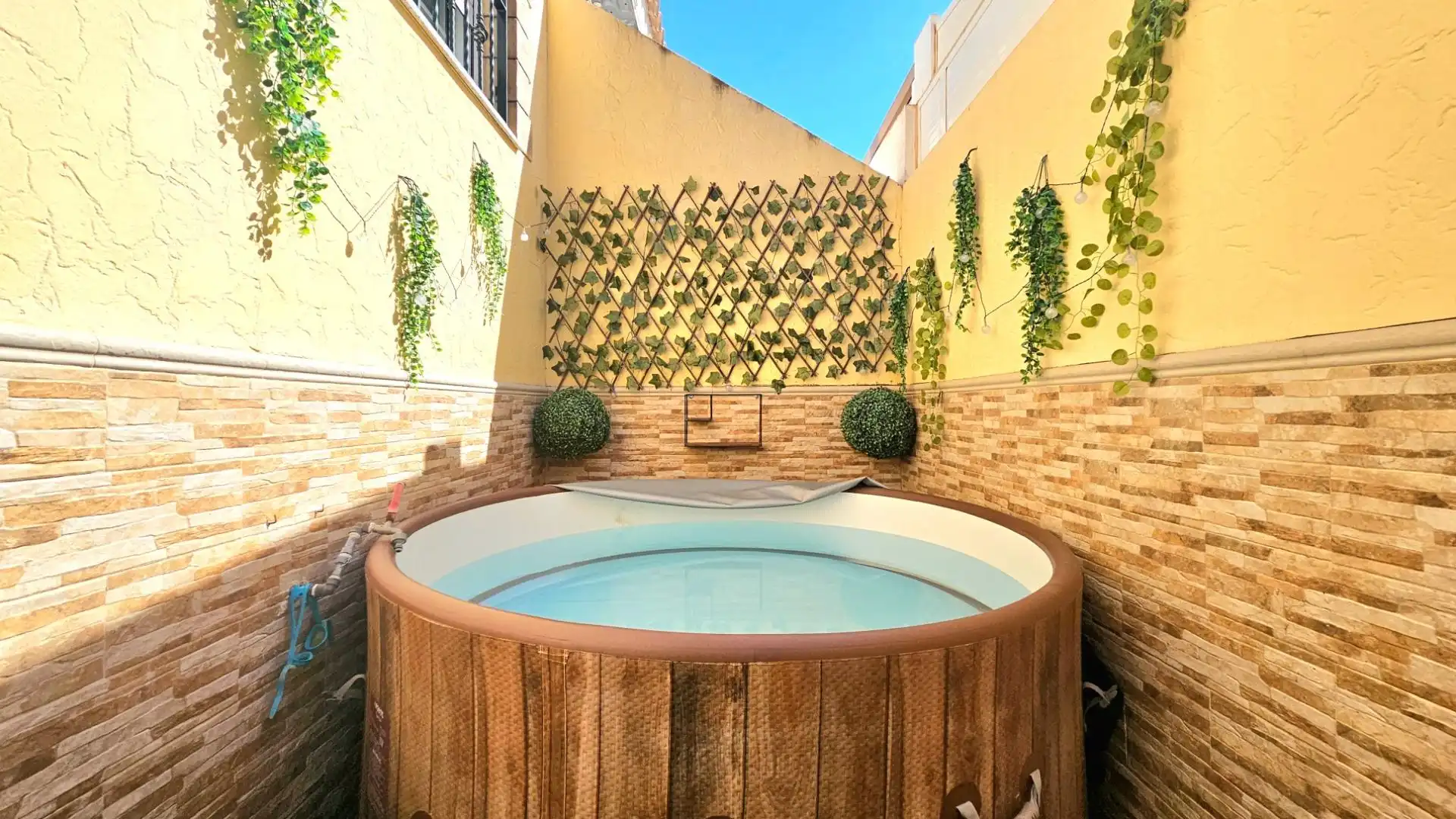 Terrassa de Casa adosada en venda en Cartagena amb Aire condicionat, Jardí privat i Terrassa
