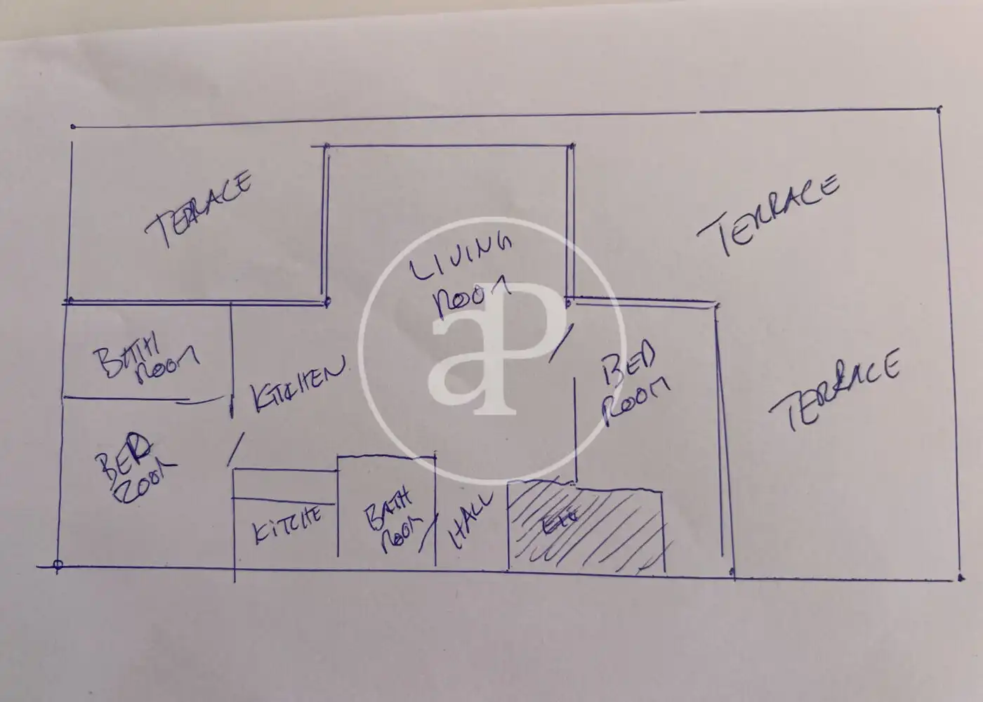Wohnung zur Miete in  Palma de Mallorca mit Klimaanlage, Heizung und Terrasse