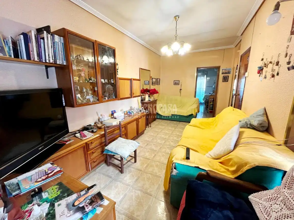 Living room of Buildings for sale in Madrid