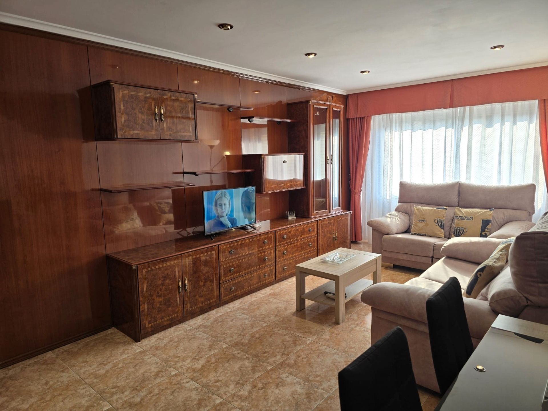 Sala de estar de Piso en venta en  Zaragoza Capital con Aire acondicionado, Calefacción y Terraza
