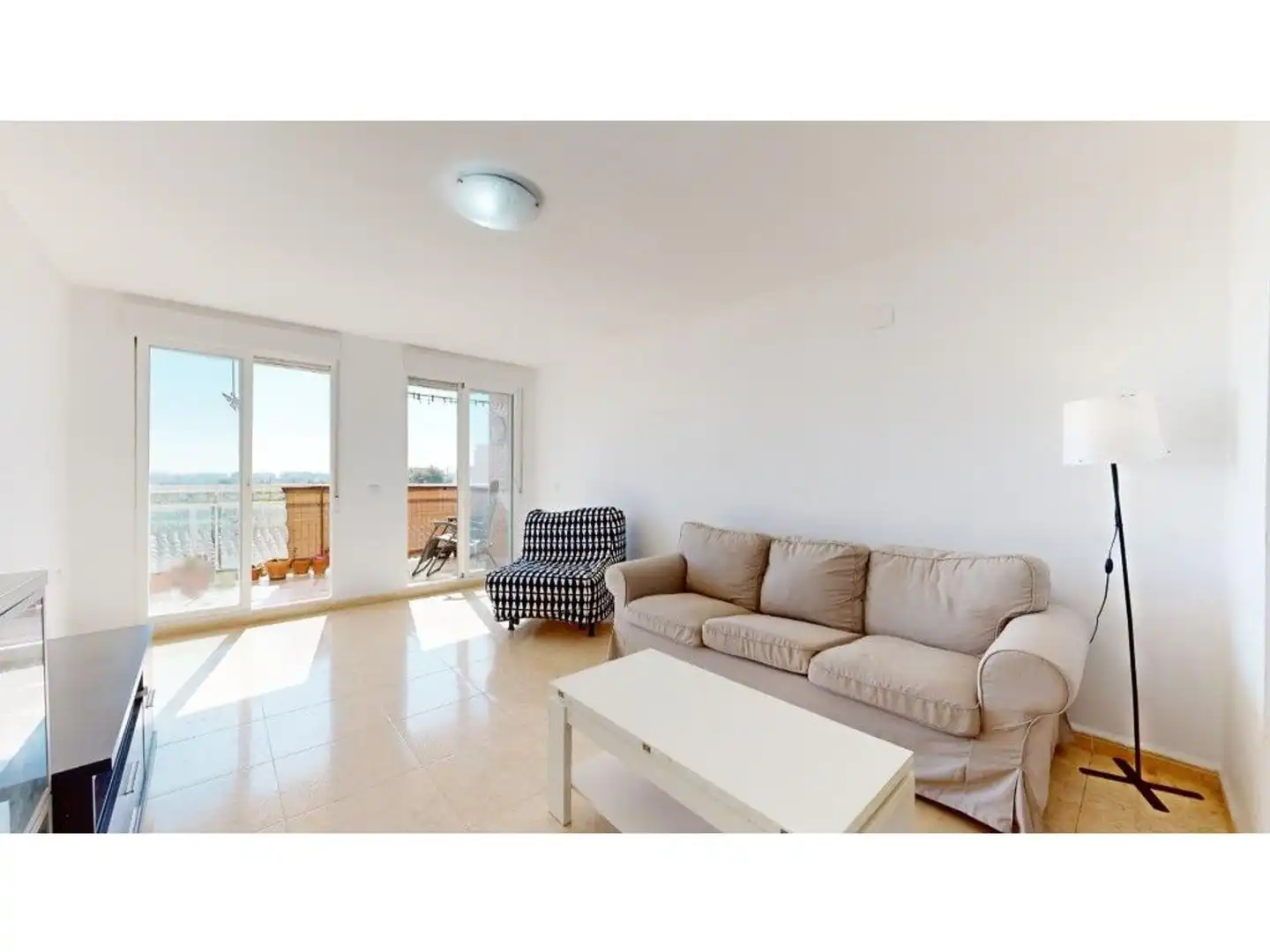 Sala de estar de Piso en venta en Moncofa con Aire acondicionado y Balcón