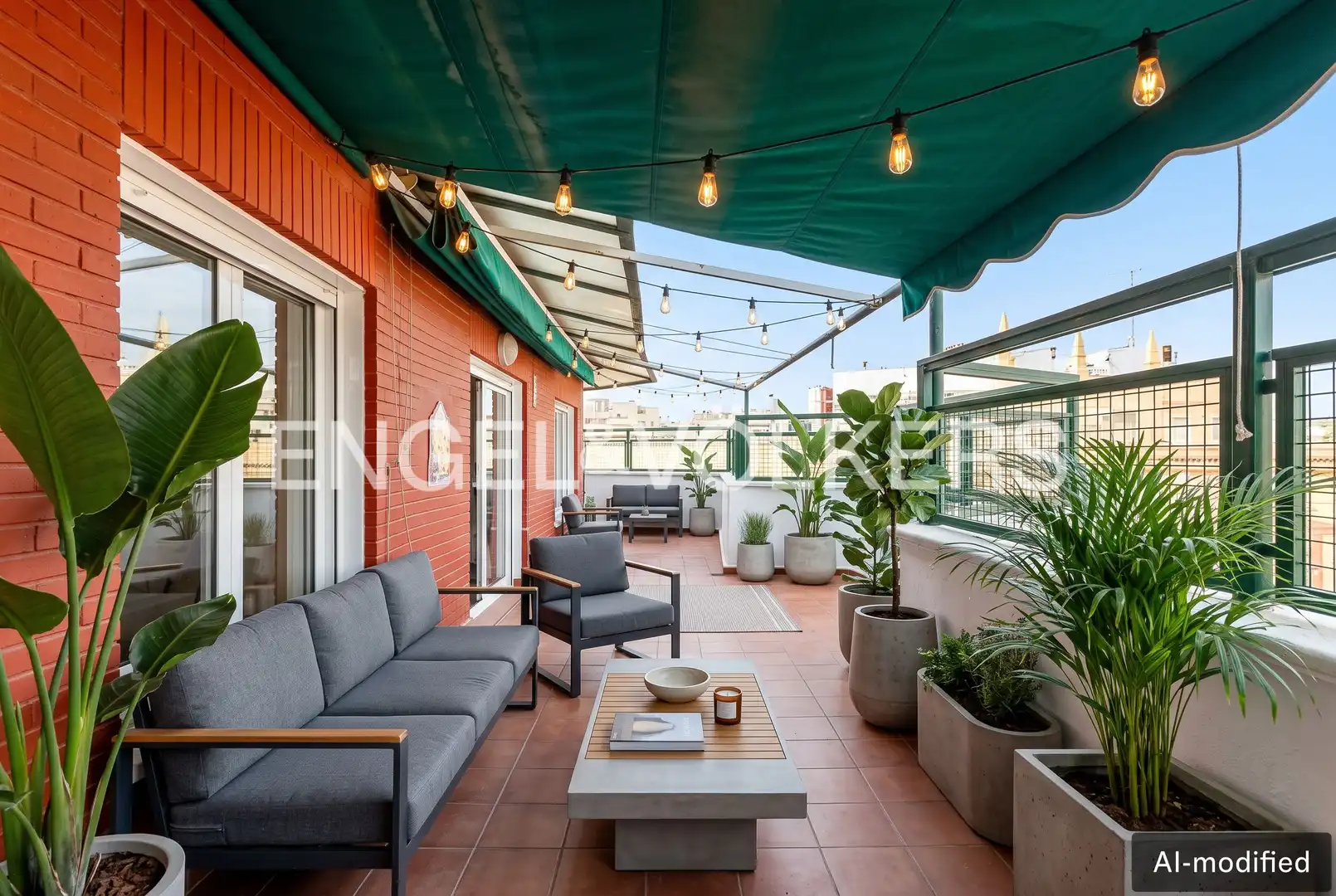 Terraza de Piso en venta en Chamberí