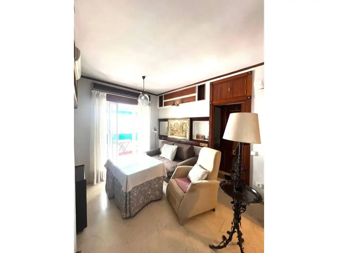 Sala de estar de Ático en venta en Sevilla con Aire acondicionado y Terraza