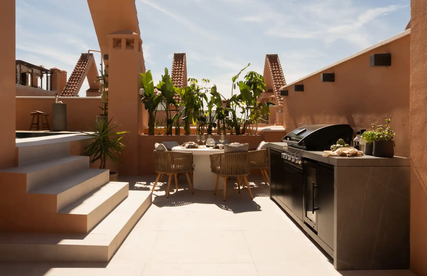 Terrassa de Àtic en venda en Marbella amb Aire condicionat, Terrassa i Piscina