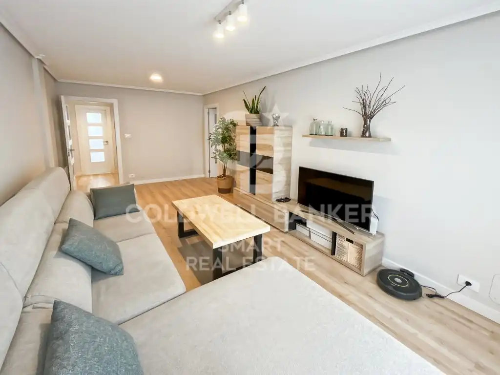 Sala de estar de Piso en venta en Cambre 