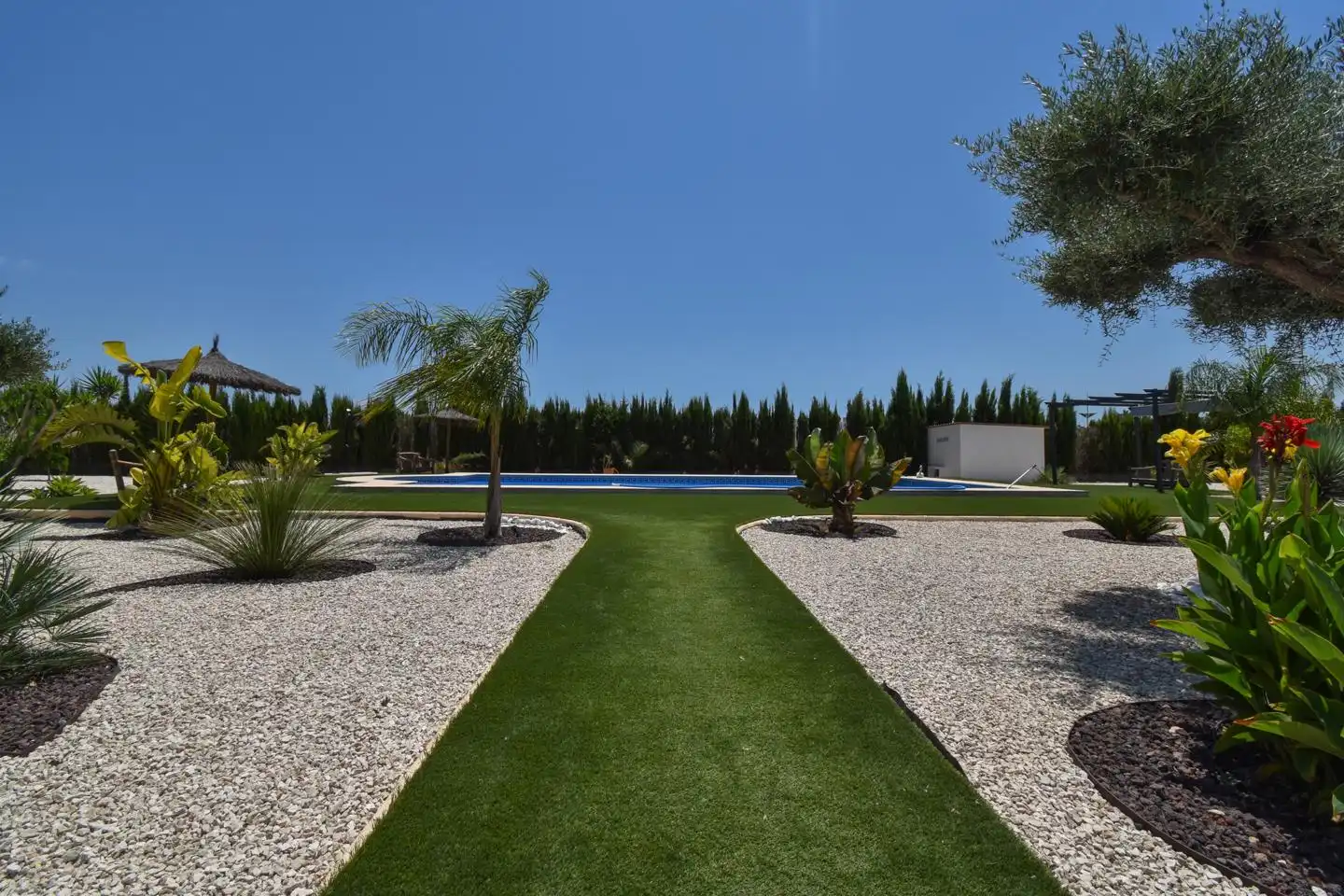 Jardí de Casa o xalet en venda en Elche / Elx amb Aire condicionat, Calefacció i Jardí privat