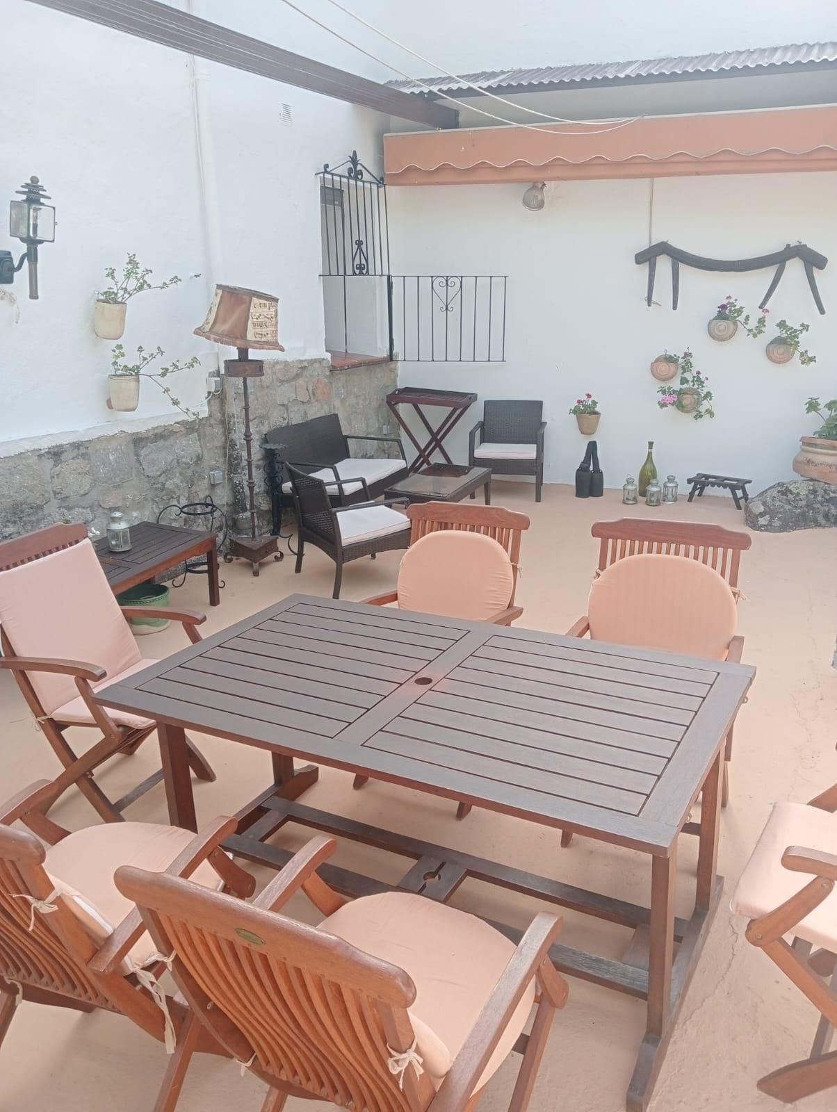 Terrace of House or chalet for sale in Andújar  with Air Conditioner, Terrace and Community pool