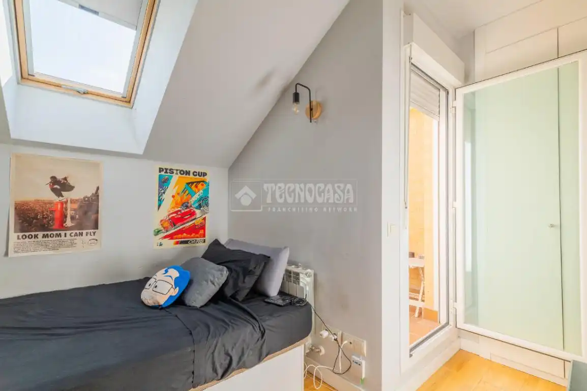 Schlafzimmer von Wohnung zum Verkauf in Arroyomolinos (Madrid) mit Klimaanlage, Heizung und Terrasse
