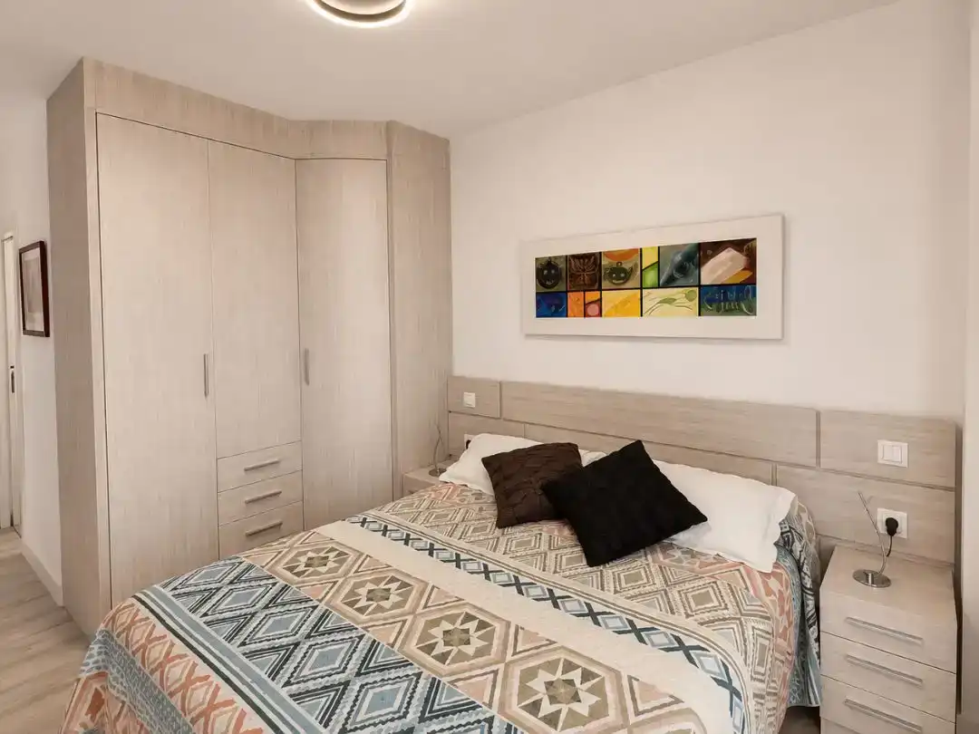 Bedroom of Flat for sale in Santander  with Swimming Pool and Balcony