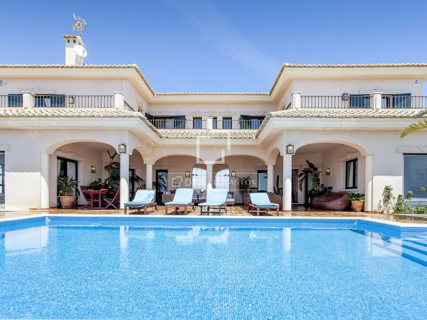 Vista exterior de Casa o chalet en venta en Cullera con Aire acondicionado, Jardín privado y Piscina