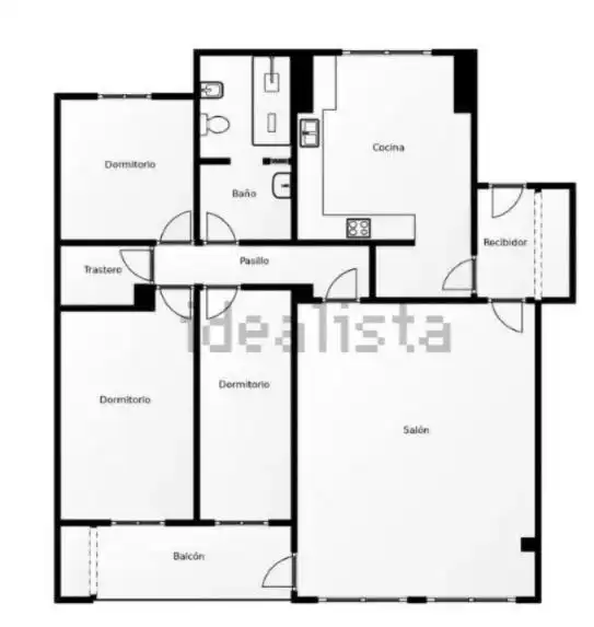 Piso en venta en Sabadell con Balcón