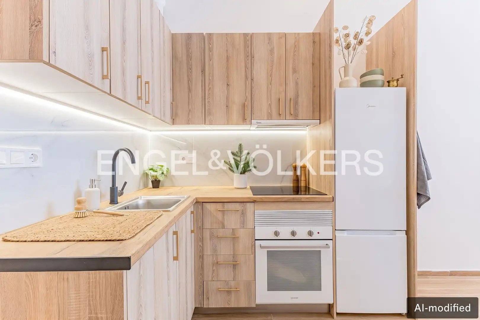 Cuina de Apartament en venda en Barcelona amb Aire condicionat i Calefacció