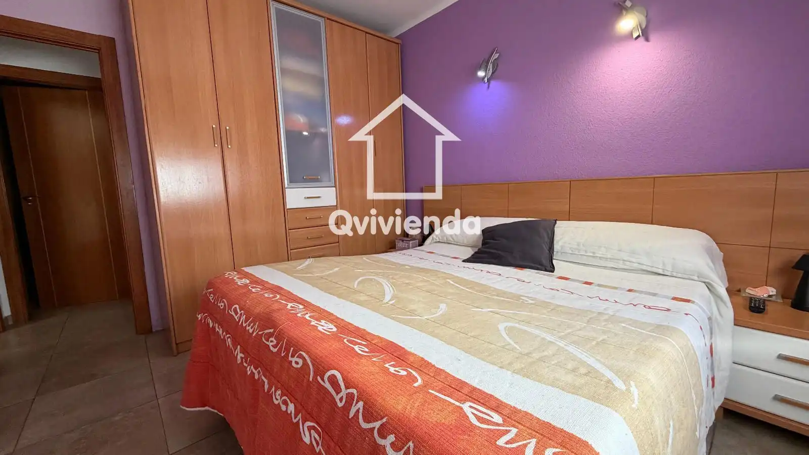 Bedroom of Flat for sale in Terrassa  with Air Conditioner, Heating and Terrace