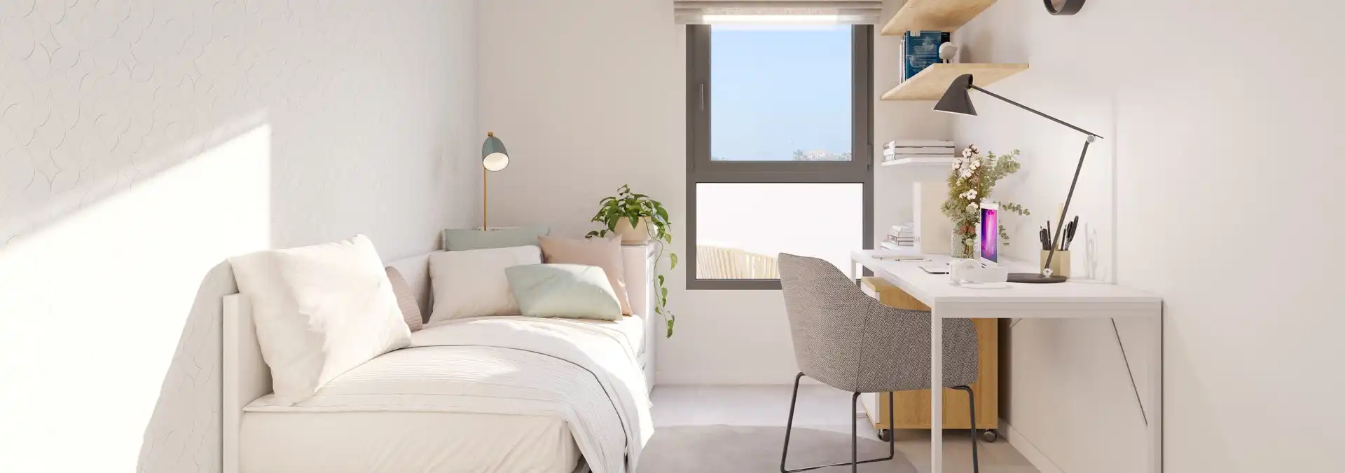 Bedroom of Apartments for sale in Marbella  with Air Conditioner, Terrace and Alarm