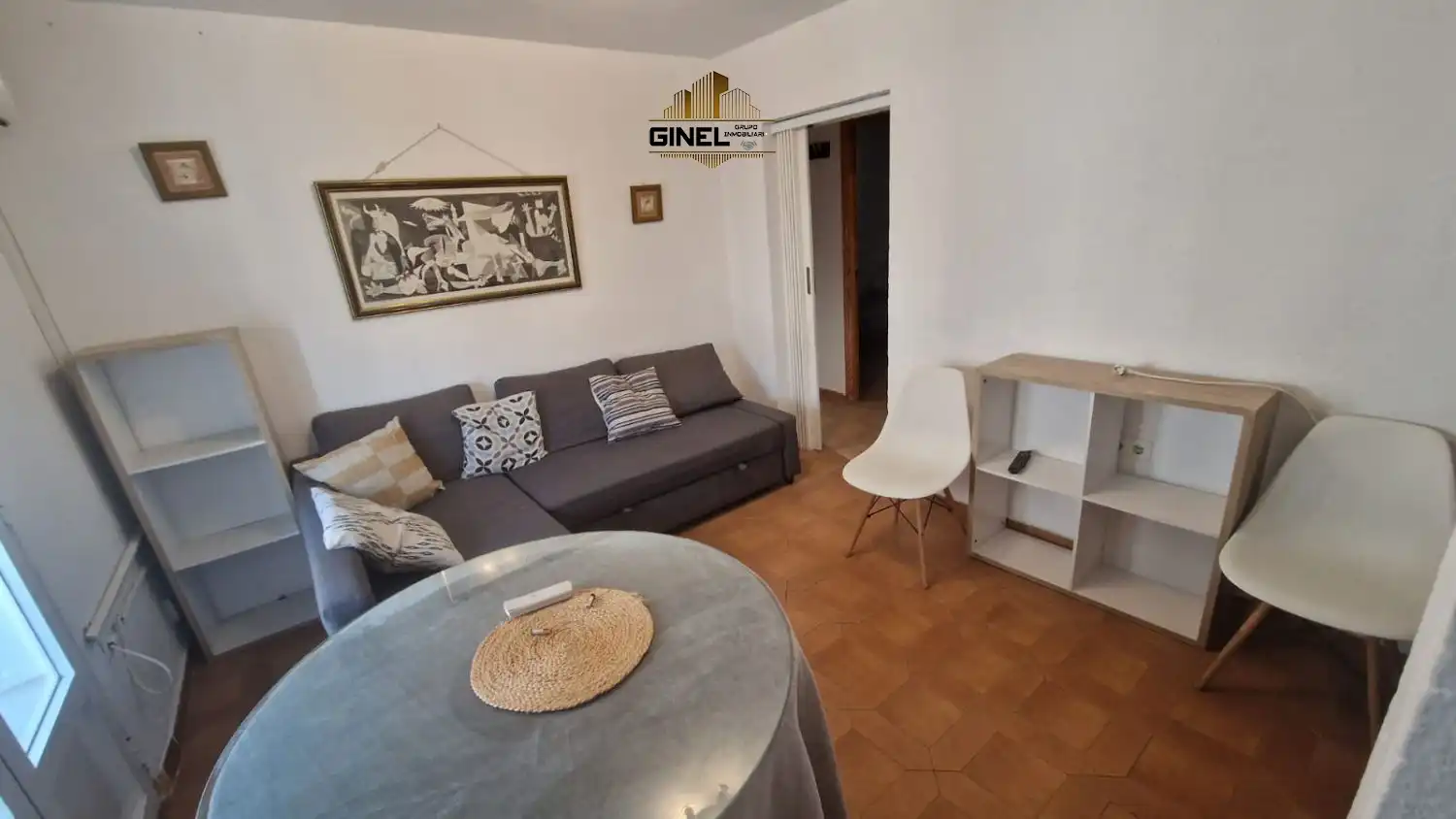 Sala de estar de Piso de alquiler en  Jaén Capital con Aire acondicionado, Calefacción y Balcón