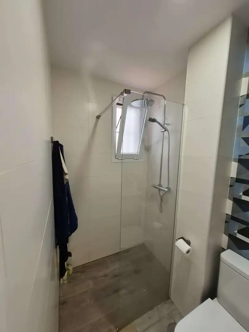 Bathroom of Apartments for rent in Sevilla  with Air Conditioner, Parquet flooring and Furnished