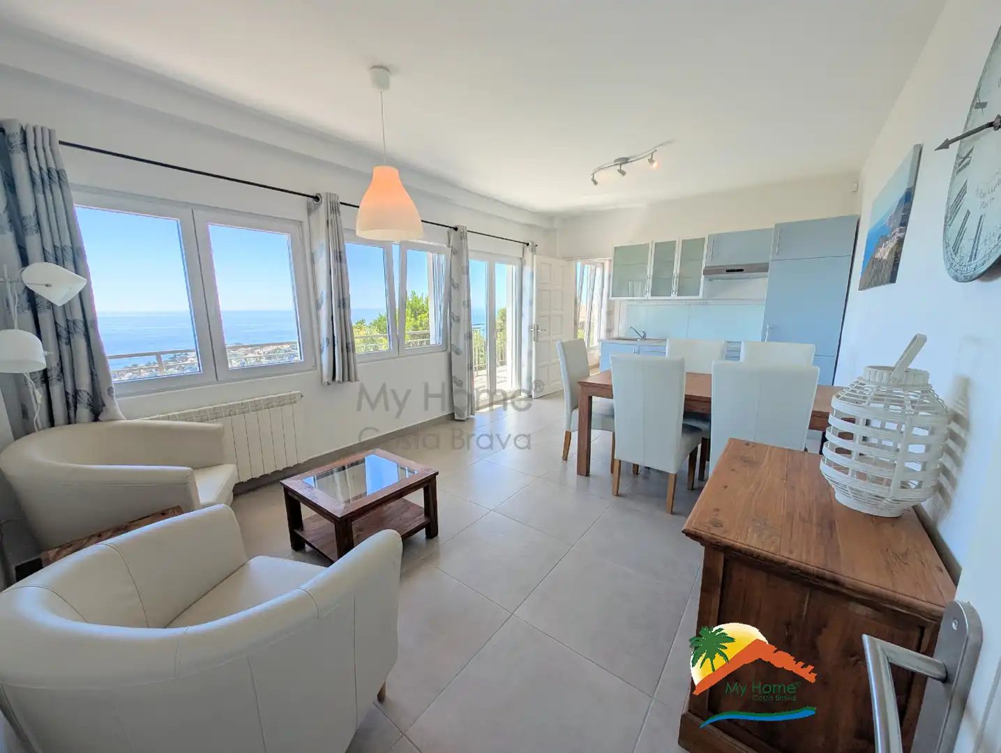 Comedor de Casa o chalet en venta en Lloret de Mar con Aire acondicionado, Calefacción y Jardín privado