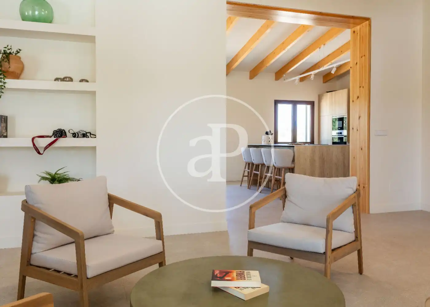 Living room of Houses for rent in Campos  with Air Conditioner, Heating and Private garden