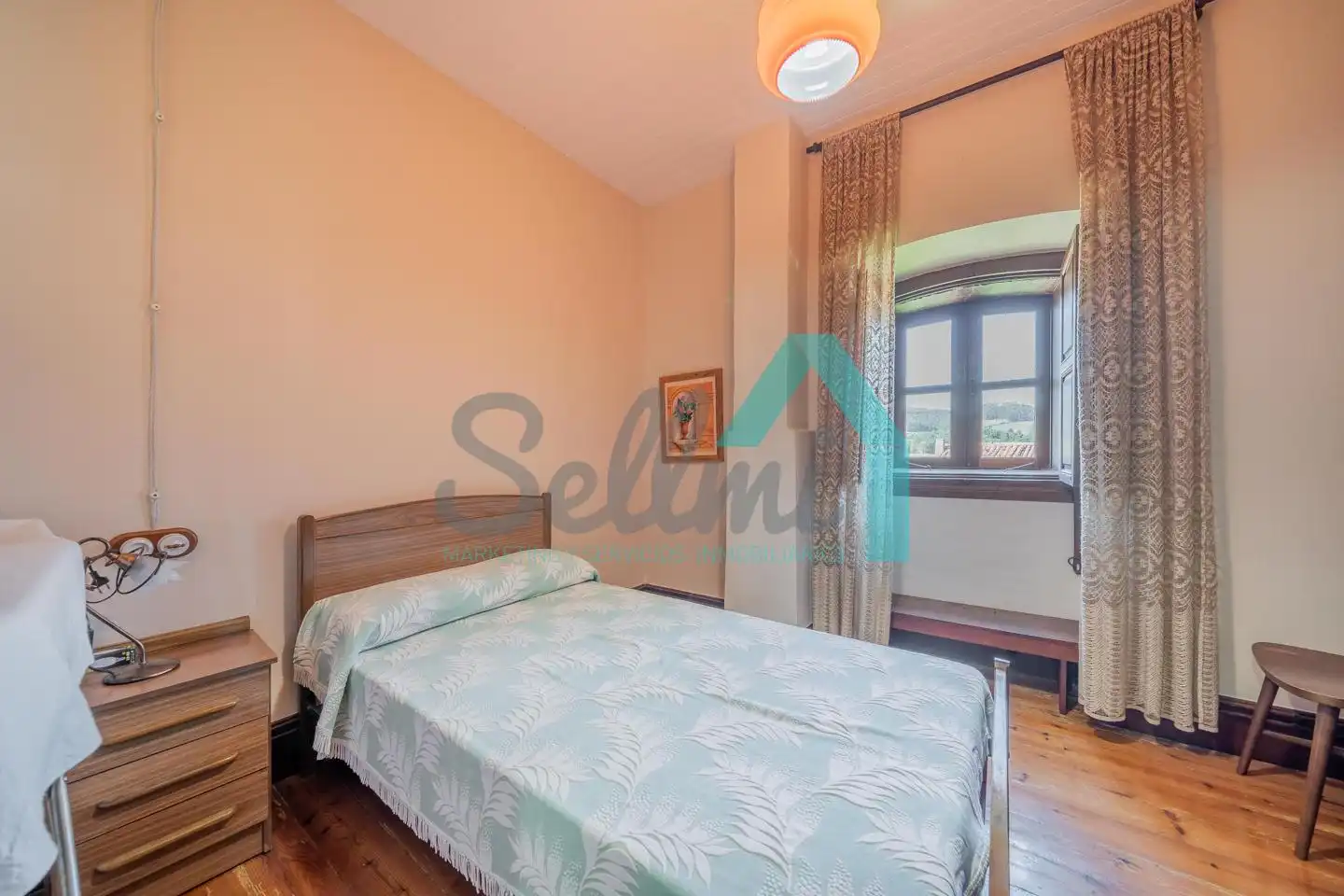 Bedroom of Houses for sale in Pravia  with Heating, Private garden and Parquet flooring
