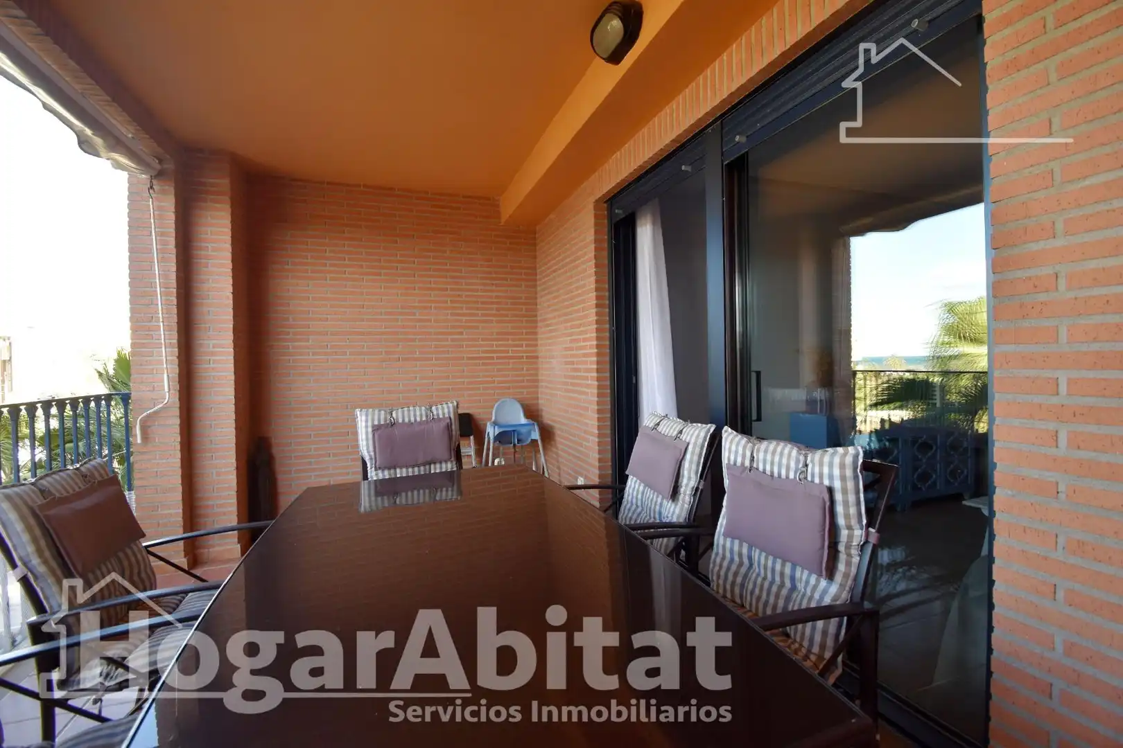 Terrace of Flat for sale in Dénia  with Private garden, Terrace and Furnished