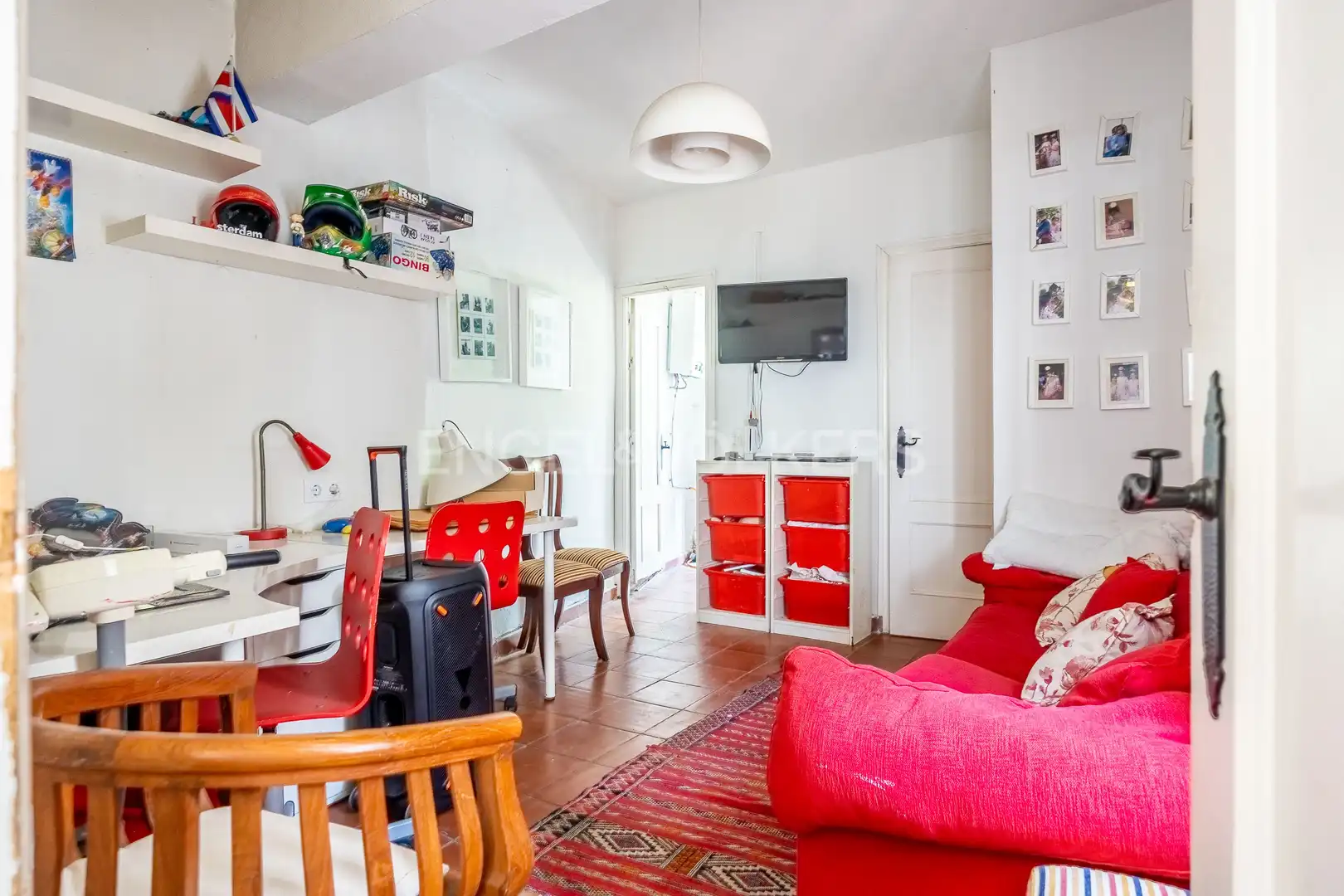 Sala de estar de Finca rústica en venta en Alcalá del Río con Aire acondicionado, Calefacción y Jardín privado