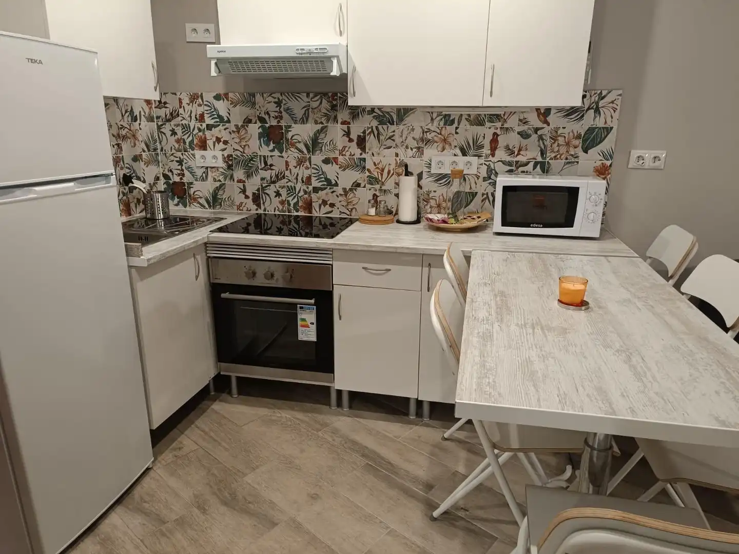 Cocina de Apartamento de alquiler en Mogán con Aire acondicionado, Terraza y Amueblado