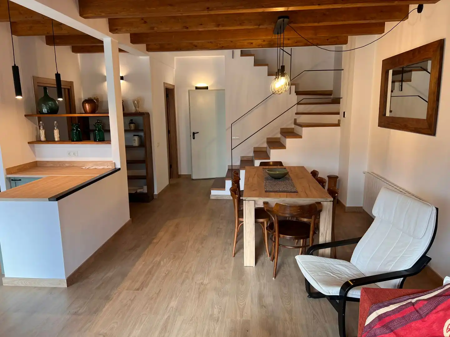 Comedor de Casa adosada en venta en Llanars con Calefacción, Jardín privado y Parquet