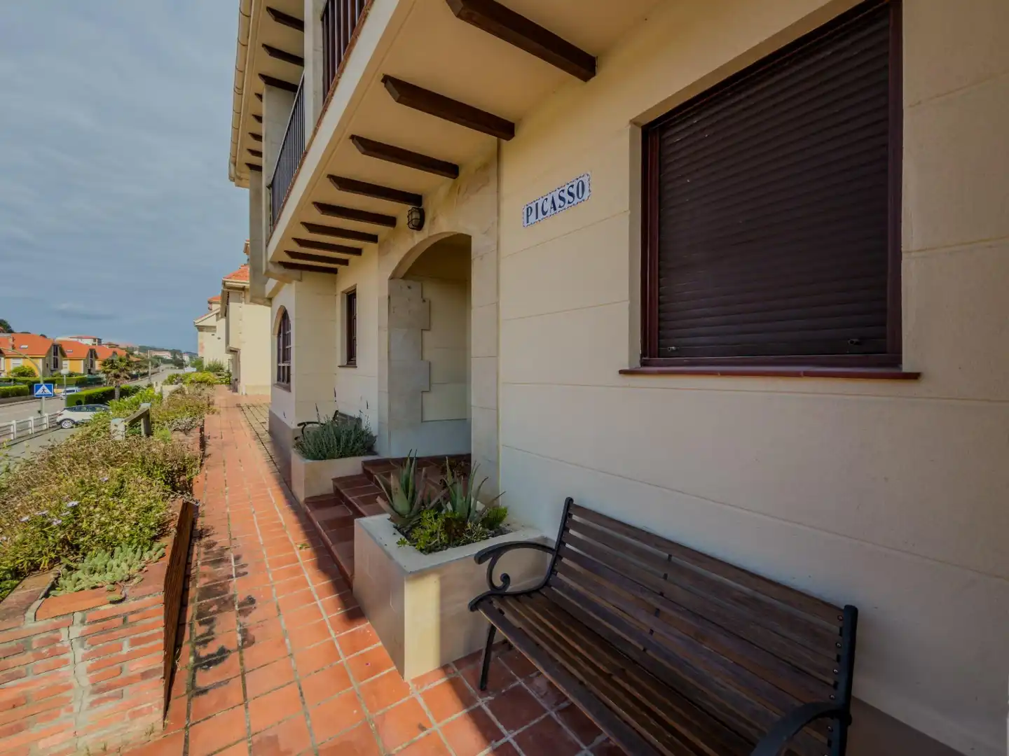 Balcony of Flat for sale in Ruiloba