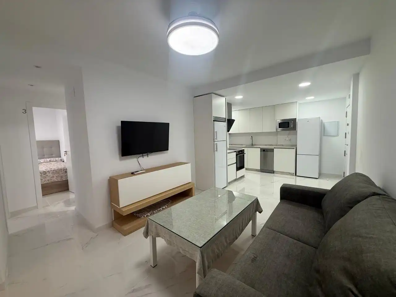Sala de estar de Piso de alquiler en Córdoba con Aire acondicionado, Calefacción y Amueblado