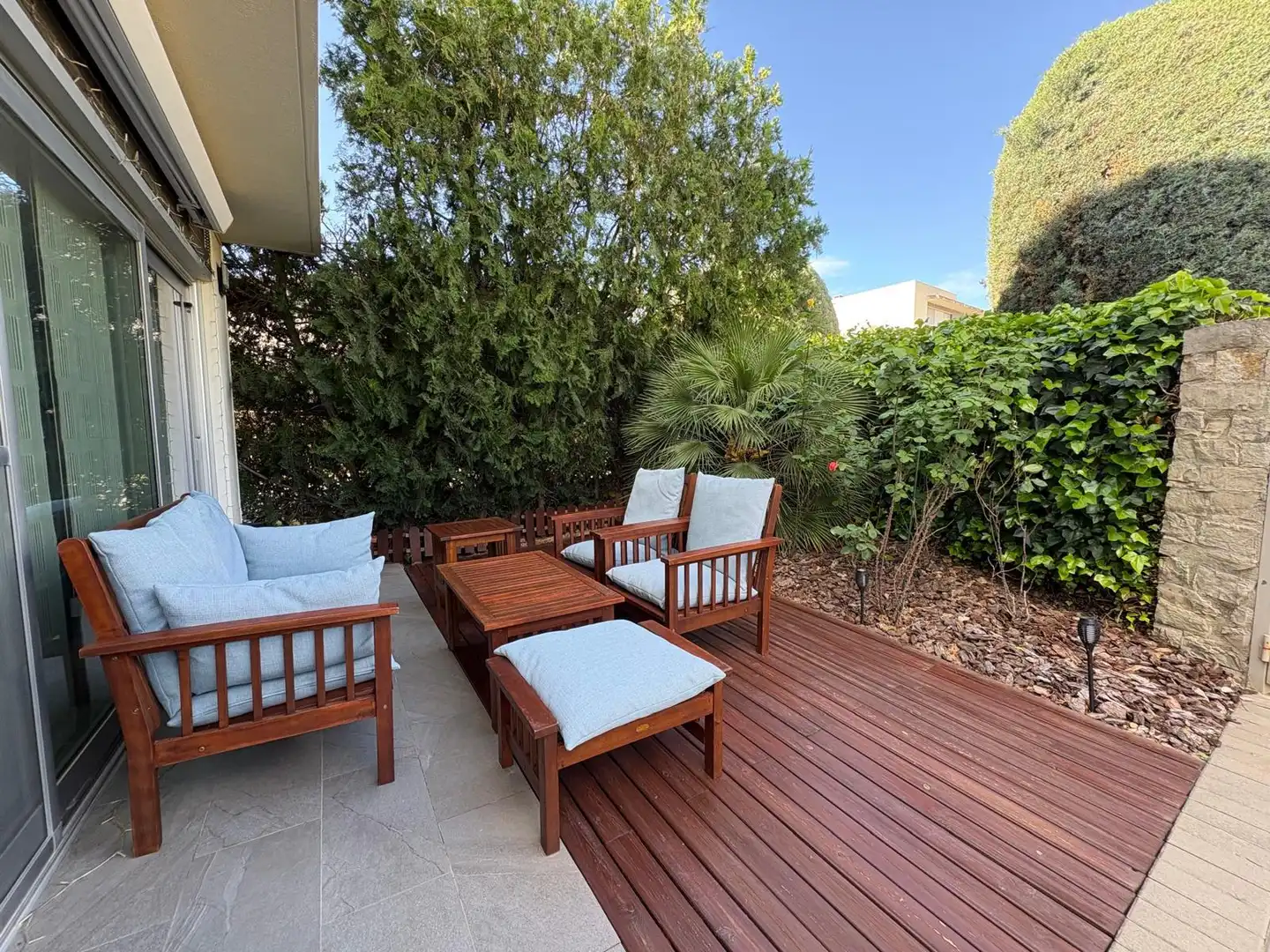 Terraza de Casa o chalet en venta en Chiva con Aire acondicionado, Calefacción y Jardín privado