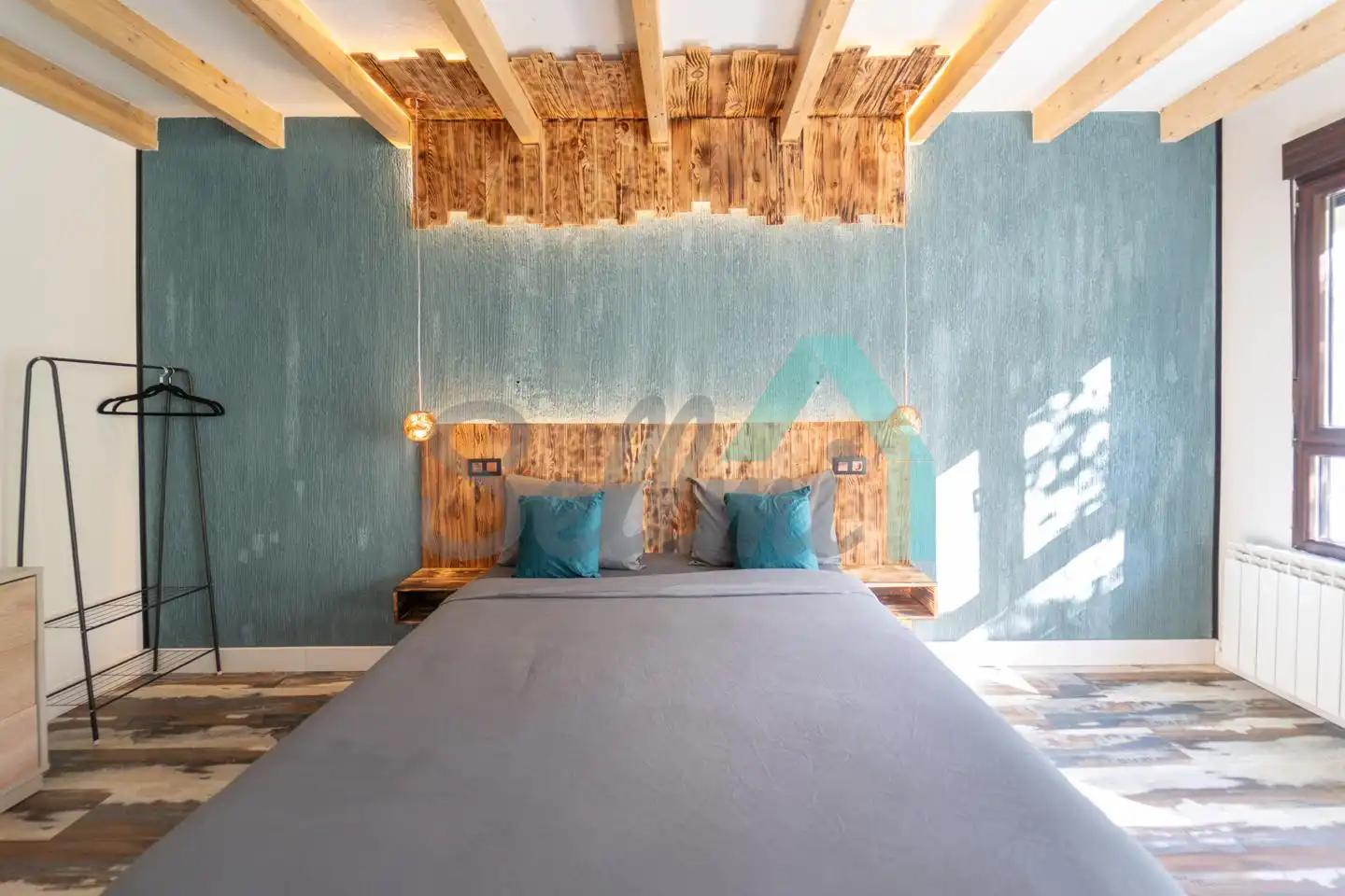 Habitación de Casa o chalet de alquiler en Mieres (Asturias) con Calefacción, Terraza y Amueblado