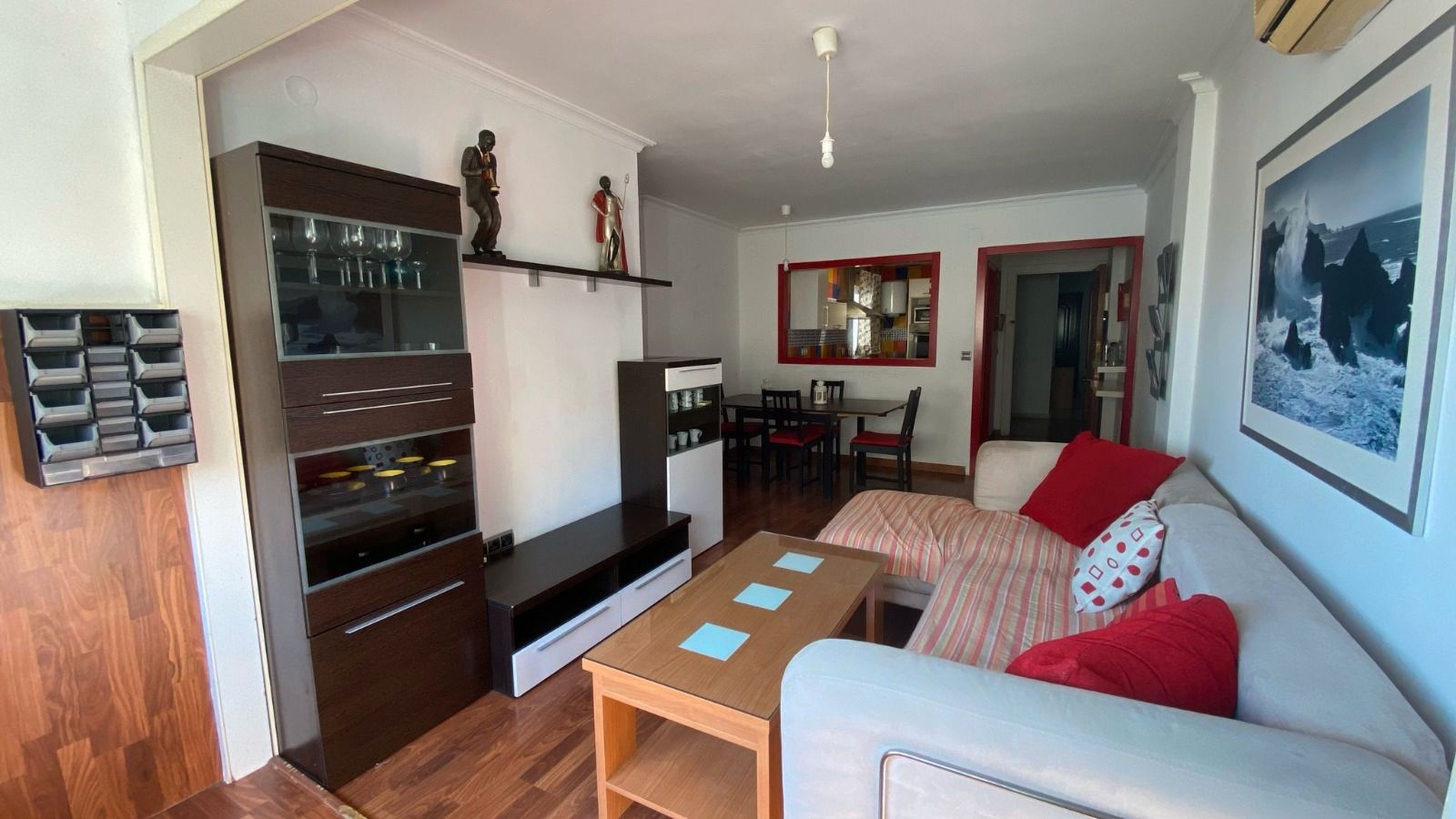 Living room of Flat for sale in  Sevilla Capital  with Air Conditioner and Terrace