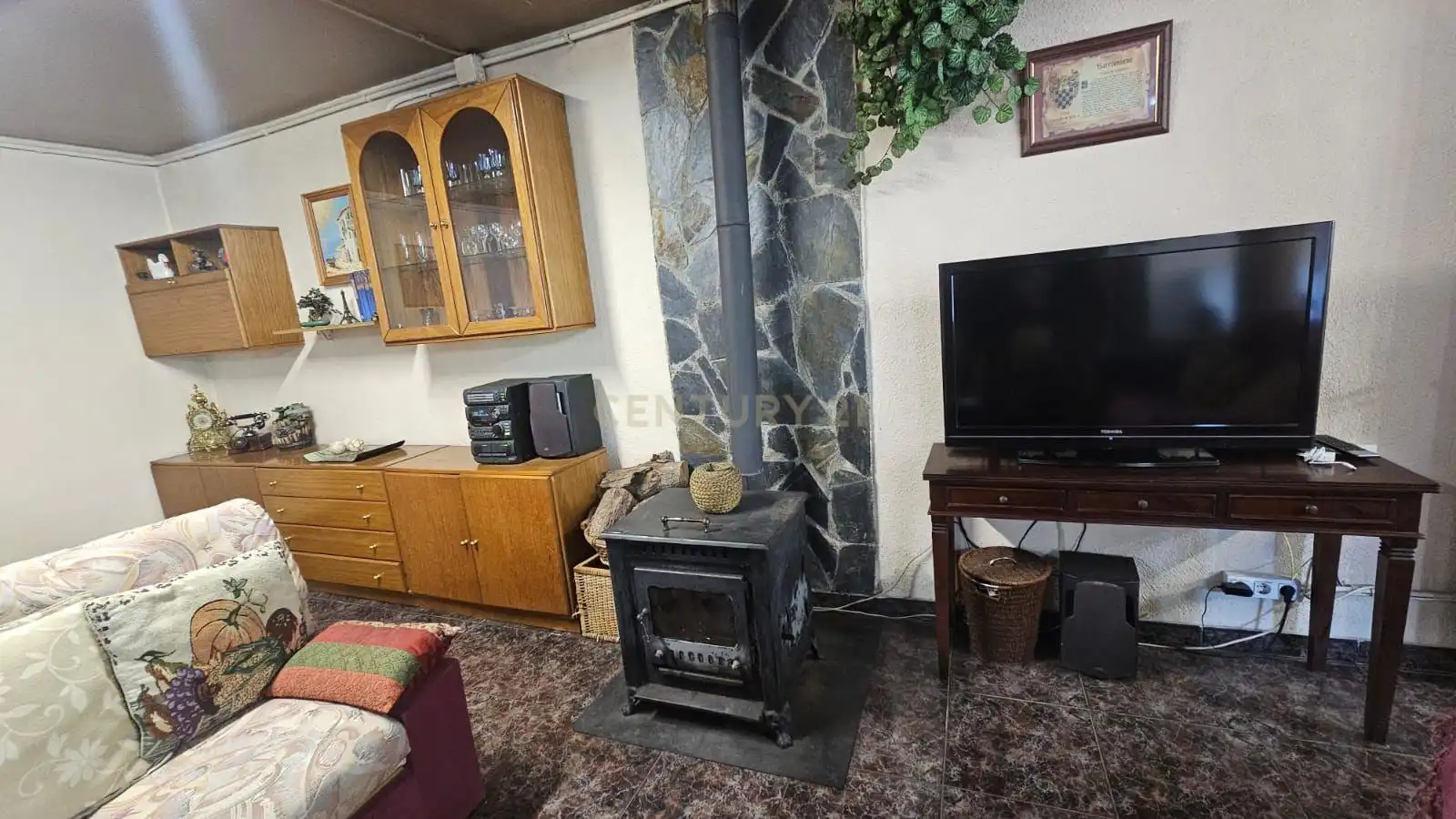 Sala d'estar de Casa o xalet en venda en Lloret de Mar amb Jardí privat i Traster